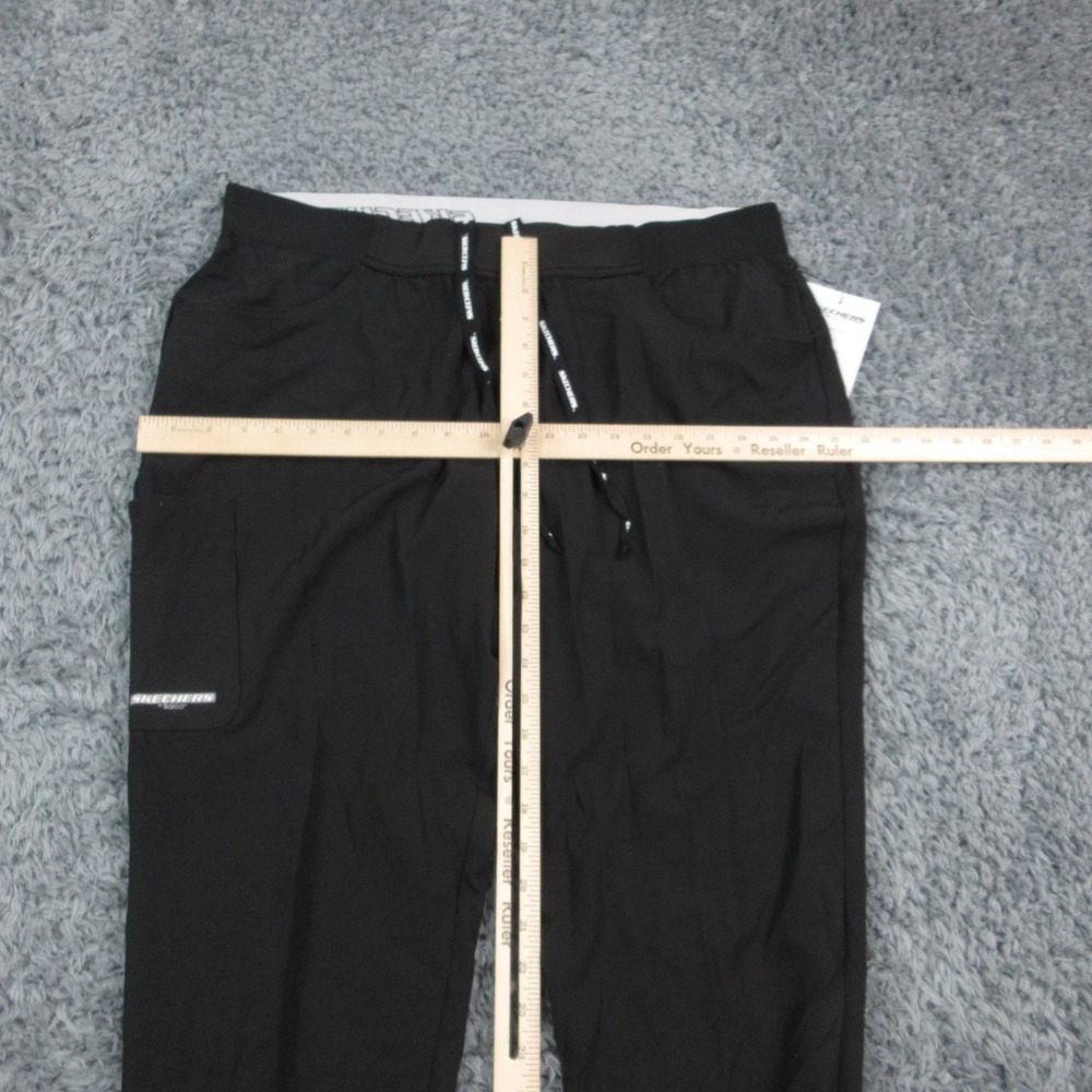 Skechers by Barco Scrub Jogger Pants Womens XL Petite Black 5 Pocket 36x26 NWT - Picture 6 of 16